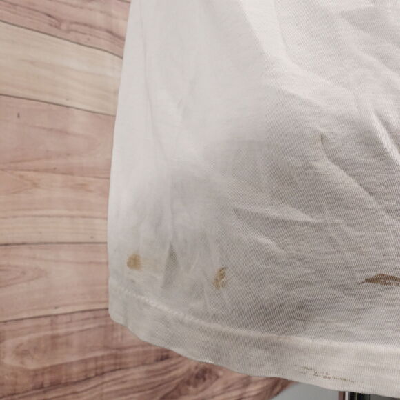 VINTAGE ROSIE THE RIVETER FEMINISM SINGLE STITCH TSHIRT SIZE XL THRASHED - Picture 8 of 16